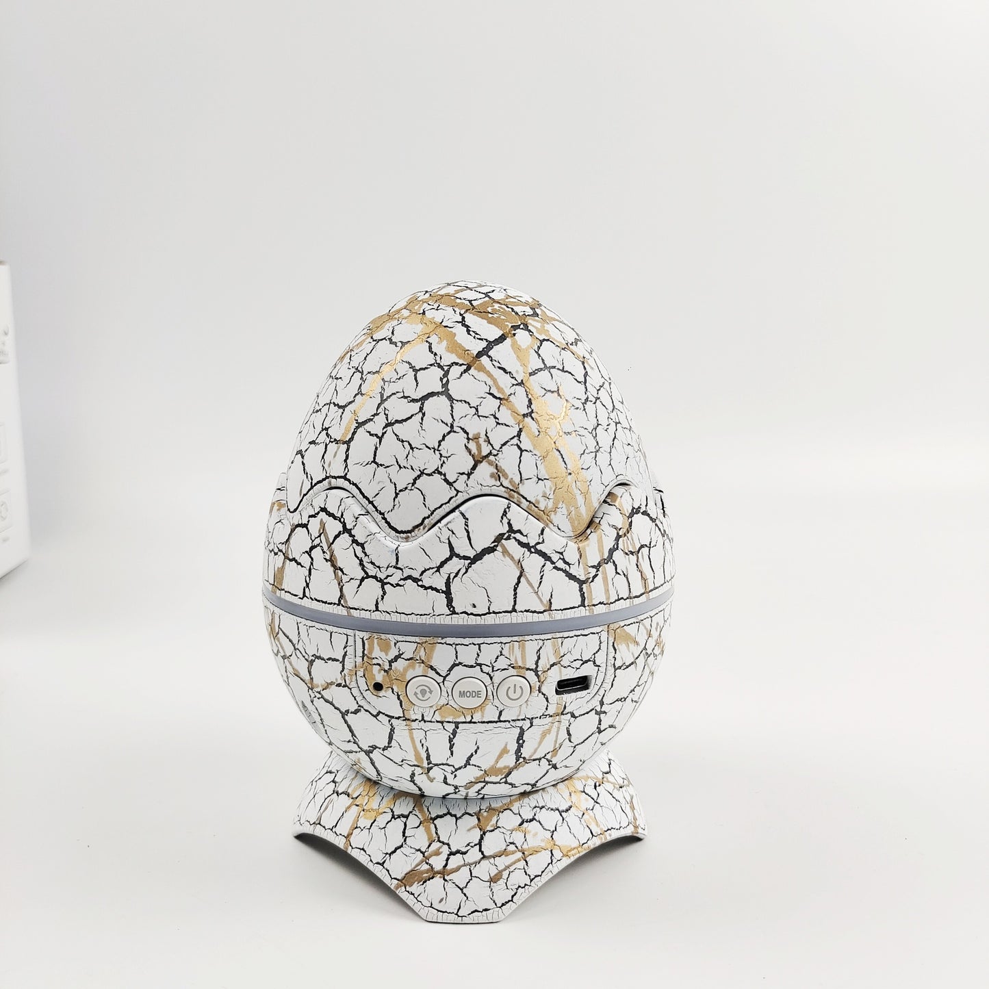 LED Dinosaur Egg Star Sky Projection Light Remote Control Bluetooth Music