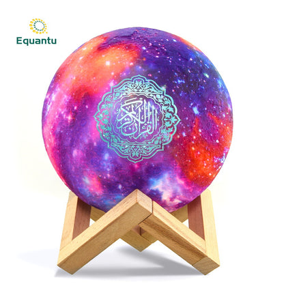 15cm Remote Control Moon Night Light Intelligent Bluetooth Speaker