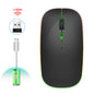 2.4G Colorful Luminous Wireless Mouse Silent Laptop Desktop Office Mouse