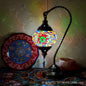 Exotic Moroccan retro mosaic study bedside Little Swan Cafe dressing table coffee table decorative lamp