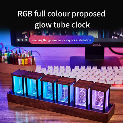 The Proposed Glow Tube Clock Creative Electronic Alarm Clock