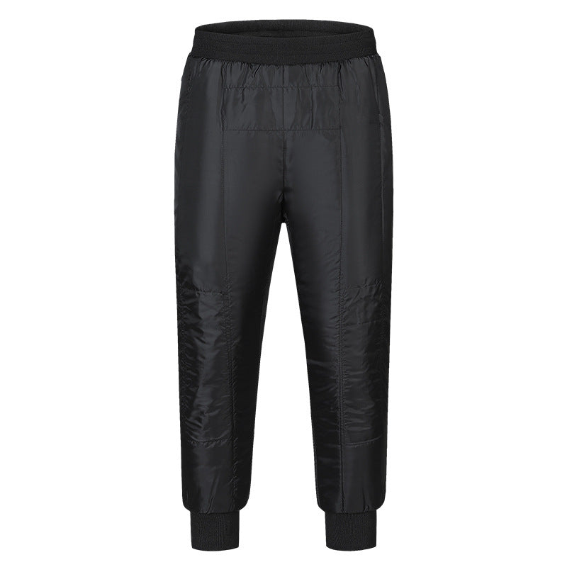 Intelligent heating, insulation, and heating. Wear thick autumn and winter warm pants for men and women. Warm and cold resistant crystal pants