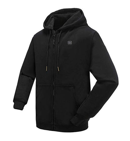Heating hoodie heating jacket hooded sweatshirt power bank charging and heating hoodie electric jacket