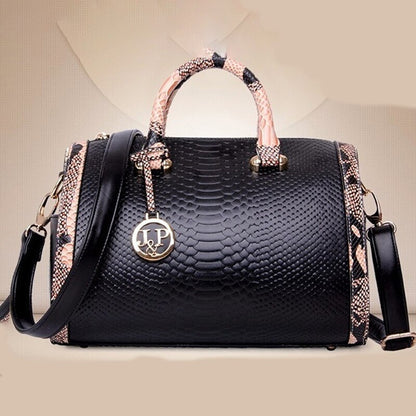 Luxury Handbags Women Bags Designer Crossbody Bags For Women Shoulder Bag Crocodile Leather Purse Snake Skin Print Bag Stripe