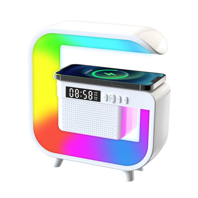 Colorful ambient light, night light, Bluetooth speaker