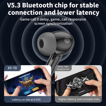 TWS in ear Bluetooth earphones ANC+ENC noise cancelling HIFI low latency heavy bass sports gaming earphones