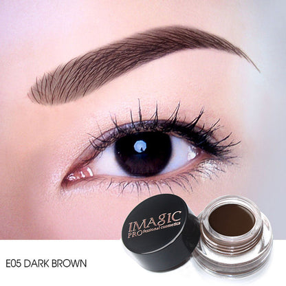 IMAGIC New Arrivals Professional Eyebrow Gel 6 Colors High Brow Tint Makeup Eyebrow Brown Eyebrow Gel With Brow Brush Tools