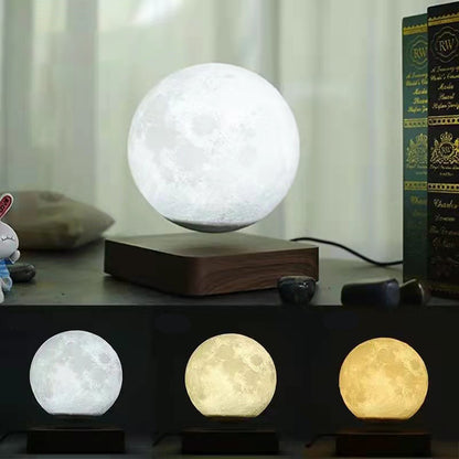 Maglev Moon Light 3D Printing Integrated Moon Light Suspension Star Light Maglev Night Light