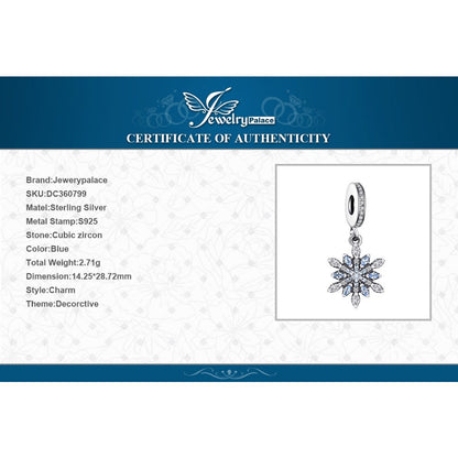 Jewelrypalace 925 Sterling Silver Froast Flower Created