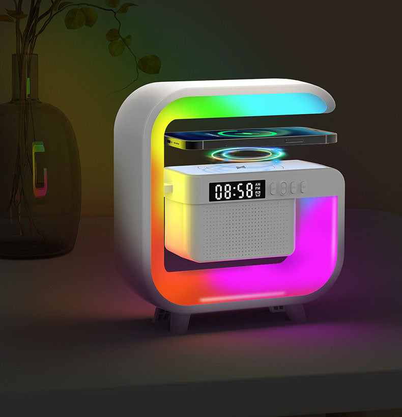 Colorful ambient light, night light, Bluetooth speaker