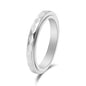 Diamond shaped niche jewelry for women, narrow cut food ring, rotatable ring