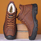 men's winter new style snow boots with fleece insulation