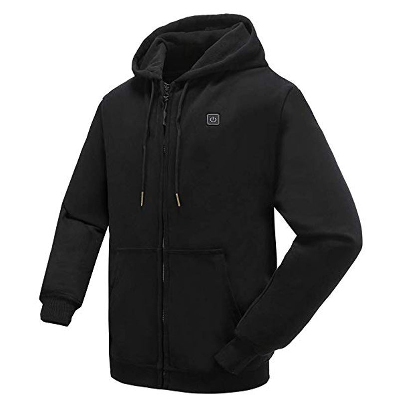 Heating hoodie heating jacket hooded sweatshirt power bank charging and heating hoodie electric jacket