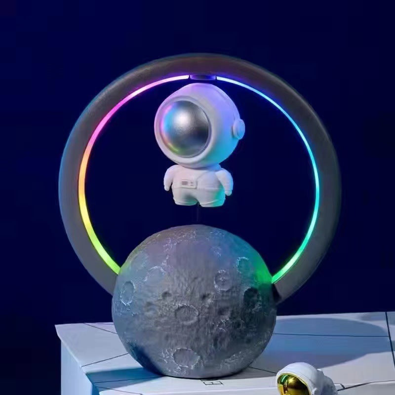 Maglev Bluetooth Speaker New Astronaut Night Light Home Creative Decoration Outdoor Subwoofer Bluetooth Sound