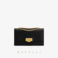 Bags New Textured Messenger Bag High End Women Bag Small Square Bag Trendy Black Armpit Bag Spring Chain Bag