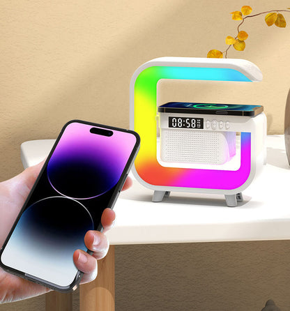 Colorful ambient light, night light, Bluetooth speaker