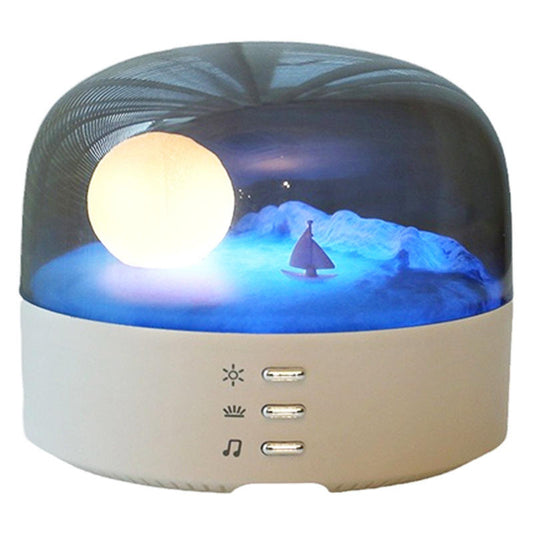 LED Warm Light Table Moon Lamp Decorative Table Light