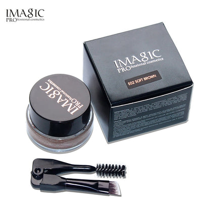 IMAGIC New Arrivals Professional Eyebrow Gel 6 Colors High Brow Tint Makeup Eyebrow Brown Eyebrow Gel With Brow Brush Tools