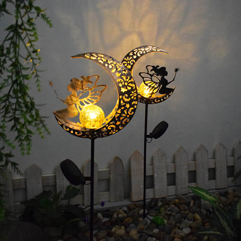 Solar Outdoor Light Moon Fairy Light Lawn Garden Light