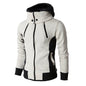 New Men's Hooded Zippered Sweater Casual Autumn Winter Jacket