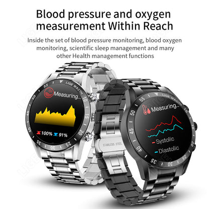 Bluetooth call smart watch pedometer sports multifunctional men's waterproof bracelet watch