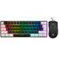 Mini 61 Key RGB Keyboard and Mouse Set Type-C Keyline Separate Connection Gaming Keyboard and Mouse