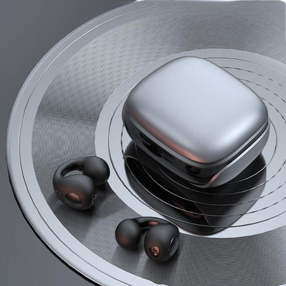 JX80 bone conduction clip on Bluetooth earphones with spray code noise reduction, high battery life, and no delay