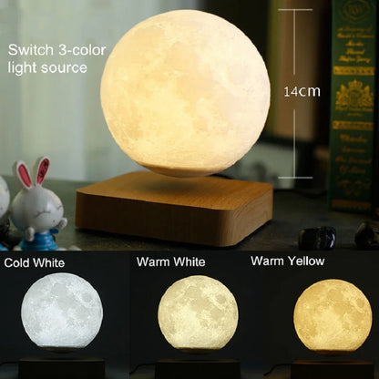 Starry Wood Grain Hollow Star Moon Humidifier Creative Colorful LightStarry