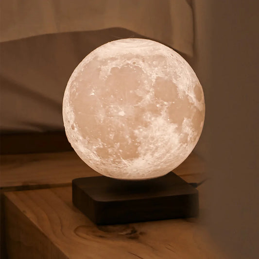 Starry Wood Grain Hollow Star Moon Humidifier Creative Colorful LightStarry