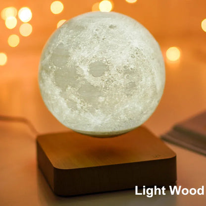 Starry Wood Grain Hollow Star Moon Humidifier Creative Colorful LightStarry