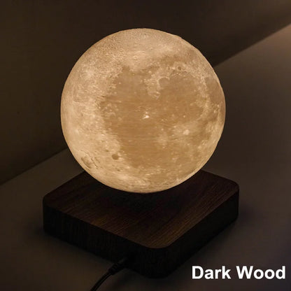 Starry Wood Grain Hollow Star Moon Humidifier Creative Colorful LightStarry